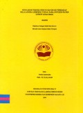 Skripsi Analis Th.2019 : Pengaruh Tehnik Pencucian Buah Terhadap Nilai Angka Lempeng Total Pada Infused Water Lemon (Citrus Limon) (Teks Dan E_Book)