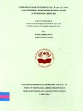 Karya Tulis Ilmiah Th.2019 : Gambaran Kadar Elektrolit (Na⁺, K⁺ dan Cl⁻) Pada Anak Penderita Diare Di RSIA Karunia Kasih Jatiwaringin Tahun 2018 (Teks Dan E_Book)