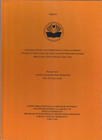 Skripsi Bidan D4 2023 :FAKTOR-FAKTOR YANG BERHUBUNGAN DENGAN PROSES
INVOLUSI UTERUS PADA IBU POSTPARTUM DI PRAKTIK MANDIRI
BIDAN UMAY KOTA BEKASI