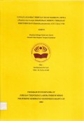 Skripsi Analis Th.2020 : Uji Daya Hambat Rebusan Buah Mahkota Dewa (Phaleria macrocarpa (Scheff) Boerl) Kering Terhadap Pertumbuhan Klebsiella pneumoniae ATCC-BAA 1706 (E_Book)