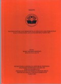 Skripsi Bidan D4 2023 : FAKTOR-FAKTOR YANG BERHUBUNGAN DENGAN LAMA
PERSALINAN KALA I DI RSUD KELAS D JATISAMPURNA
TAHUN 2022