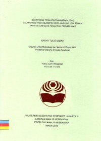 Karya Tulis Ilmiah Th.2016 : Persentase Insidens Hepatitis B Virus Dan Hepatitis C Virus Pada Orang Dengan HIV / AIDS Di RSUD Tarakan Tahun 2015 (Teks dan E_Book)