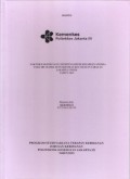 Skripsi Bidan D4 2025 :FAKTOR-FAKTOR YANG MEMPENGARUHI KEJADIAN ANEMIA
PADA IBU HAMIL DI PUSKESMAS KECAMATAN CIRACAS
JAKARTA TIMUR
TAHUN 2025