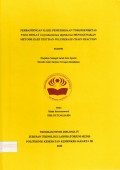 Skripsi Analis Th.2020 : Perbandingan Hasil Pemeriksaan Toksigenitas Pada Isolat Corynebacterium diphtheria Menggunakan Metode Elek Test Dan Polymerase Chain Reaction
  (Teks Dan E_Book)