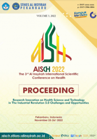 AISCH 2022 the 3rd Al Insyirah International Scientific Conference on Health