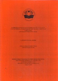 GAMBARAN PEMANFAATAN REBUSAN KUNYIT ASAM UNTUK PEREDA NYERI HAID DI SMP ISLAM AL-HUSNAH
TAHUN 2019 (LTA -Bidan +E Book)