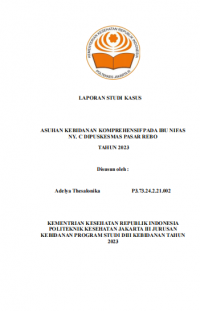 LKBD TAHUN 2023: ASUHAN KEBIDANAN PADA IBU NIFAS NY. C DENGAN  RUPTURE PERINEUM GRADE II MENGGUNAKAN  IMPLEMENTASI AIR REBUSAN DAUN SIRIH DIPUSKESMAS KECAMATAN PASAR REBO