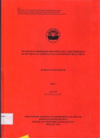 Keperawatan th.2019 (KTI) Penerapan Prosedur Hipnotis lima Jari Terhadap Klien dengan Ansietas Dalam Konteks Keluarga (Teks dan E_book)