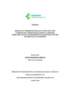 Skripsi Keperawatan 2024: Hubungan Persepsi Remaja Putri Tentang Narkolema (Pornografi) Dengan Risiko Perilaku Sexual Harassment Pada Remaja Putri Di SMK Wilayah Depok