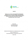 Skripsi Keperawatan 2024: Hubungan Antara Persepsi tentang Susu Formula dan Persepsi Ketidakcukupan ASI dengan Breastfeeding Self-Efficacy di Wilayah Kerja Puskesmas Kecamatan Koja