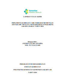 LKBD TAHUN 2023: ASUHAN KEBIDANAN BERBASIS RESPONSIF GENDER PADA IBU NIFAS NY.W DENGAN METODE PIJAT OKSITOSIN UNTUK MEMPERLANCAR ASI DI RSU KABUPATEN TANGERANG