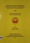 Skripsi Analis Th.2021 : Hubungan Kadar Kreatinin Serum Dengan Creatinin Clearance Test (CCT) Pada Penderita Diabetes Melitus Tipe-2 Di RSUD Budhi Asih (Teks Dan E_Book)