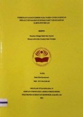 Skripsi Analis Th.2021 : Perbedaan Kadar D-Dimer Pada Pasien Covid-19 Dengan Derajat Keparahan Di Rumah Sakit Umum Daerah Kabupaten Bekasi
 (Teks Dan E_Book)