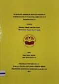 Skripsi Analis Th.2021 : Hubungan Merokok Dengan Kajadian Tuberkulosis Di Puskesmas Kecamatan Pesanggrahan (Teks Dan E_Book)