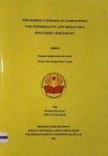 Skripsi Analis Th.2021 : Efek Koreksi Antikoagulan Natrium Sitrat Pada Pemeriksaan PT. APTT Dengan Nilai Hematokrit Lebih dari 55% (Teks Dan E_Book)