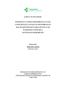 Karya  Tulis Ilmiah Keperawatan 2024: Penerapan Latihan Keseimbangan Pada Lansia Dengan Gangguan Keseimbangan Dalam Konteks Keluarga Di wilayah Jatiwarna