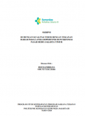 Skripsi Keperawatan 2024:  Hubungan Kualitas Tidur Dengan Tekanan Darah Pada Lansia Hipertensi di Wilayah Puskesmas Kecamatan Pasar Rebo Jakarta Timur
