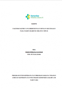 Skripsi Keperawatan 2024: Faktor-faktor yang Berhubungan Dengan Kecemasan Pada Pasien Diabetes Melitus Tipe II