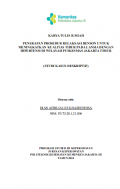 Karya  Tulis Ilmiah Keperawatan 2024: Penerapan Prosedur Relaksasi Benson untuk Meningkatkan Kualitas Tidur Pada Lansia Dengan Hipertensi di Wilayah Puskesmas Jakarta Timur