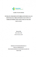 Karya  Tulis Ilmiah Keperawatan 2024: Penerapan prosedur hypnobreastfeeding dalam meningkatkan Breastfeeding self efficacy terhadap risiko post partum blues pada ibu pasca salin