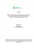 Skripsi keperawatan RPL 2024: Hubungan Self Efficacy Dengan Kepatuhan Diet Pada Lansia Diabetes Melitus Di Puskesmas Kecamatan Johar Baru Jakarta Pusat