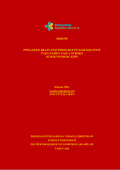 SKRIPSI FISIOTERAPI 2024: PENGARUH BRAIN GYM TERHADAP FUNGSI KOGNITIF
PADA PASIEN PASCA STROKE
DI RSIJ PONDOK KOPI