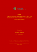 SKRIPSI FISIOTERAPI 2024: HUBUNGAN FAKTOR RISIKO BEBAN KERJA TERHADAP
WORK RELATED MUSCULOSKELETAL DISORDERS PADA
FISIOTERAPIS BEKASI