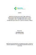 Skripsi Keperawatan 2024: Hubungan Dukungan Keluarga dengan Kepatuhan Diet Rendah Purin pada Lansia Penderita Gout Arthritis di Wilayah kerja Puskesmas Cakung, Jakarta Timur