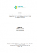Skripsi Keperawatan 2024: Hubungan Pola Asuh Orang Tua Terhadap Perkembangan Motorik Halus Pada Anak Prasekolah Di TK