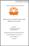 Laporan Akhir Penelitian Dosen Pemula : Hubungan Belly Dance Dengan Skala Nyeri Persalinan Kala I Aktiv