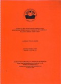 KESIAPAN IBU MENGHADAPI PERSALINAN
DI PUSKESMAS KECAMATAN GROGOL PETAMBURAN
JAKARTA BARAT TAHUN 2019