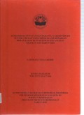 EFEKTIFITAS PENYULUHAN PADA NY. N AKSEPTOR KB
SUNTIK 3 BULAN YANG MENGALAMI KENAIKAN
BERAT BADAN DI PUSKESMAS KECAMATAN
KRAMAT JATI TAHUN 2018