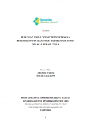 Skripsi Keperawatan 2024: Hubungan Social Connectedness dengan Kecenderungan Self Injury Pada Remaja di SMA Wilayah Bekasi Utara