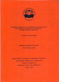 GAMBARAN KESIAPAN CALON PENGANTIN (LAKI-LAKI) DI PUSKESMAS KECAMATAN PALMERAH JAKARTA BARAT TAHUN 2019