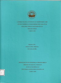 LKD4 th,2021 : LAPORAN KASUS CONTINUITY OF MIDWIFERY CARE
ASUHAN KEBIDANAN KOMPREHENSIF PADA NY.D
DI KLINIK BIDAN UMI RAHMAWATI
BEKASI TIMUR
TAHUN 2021