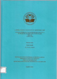 LKD4 th.2021 : LAPORAN KASUS CONTINUITY OF MIDWIFERY CARE
ASUHAN KEBIDANAN KOMPREHENSIF PADA NY. A
DI PRAKTIK MANDIRI BIDAN SITI FAJAR
BEKASI
TAHUN 2021