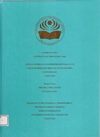 LKD4 th.2021 : LAPORAN KASUS
CONTINUITY OF MIDWIFERY CARE
ASUHAN KEBIDANAN KOMPREHENSIF PADA NY. R
DI KLINIK BERSALIN BIDAN Hj. NANI DJUANDA
JATIWARINGIN
TAHUN 2021