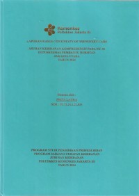 LKD4 th.2024 : LAPORAN KASUS CONTINUITY OF MIDWIFERY CARE
ASUHAN KEBIDANAN KOMPREHENSIF PADA NY. M DI
PUSKESMAS PEMBANTU ROROTAN
JAKARTA UTARA
TAHUN 2024