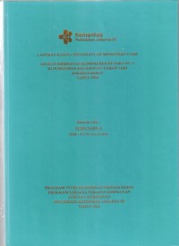 LKD4 th.2024 : LAPORAN KASUS CONTINUITY OF MIDWIFERY CARE
ASUHAN KEBIDANAN KOMPREHENSIF PADA NY.U
DI PUSKESMAS KECAMATAN TAMAN SARI
JAKARTA BARAT
TAHUN 2024