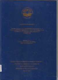 ASUHAN KEBIDANAN KOMPREHENSIF PADA NY. R DENGAN
RUPTUR PERINEUM GRADE 2 DI PUSKESMAS KECAMATAN
TAMBORA JAKARTA BARAT
TAHUN 2017 (LKD3-Kebidanan)