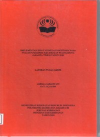 IMPLEMENTASI PIJAT STIMULASI OKSITOSIN PADA NY.U DI PUSKESMAS KECAMATAN PULOGADUNG JAKARTA TIMUR TAHUN 2018 (LTA-Bidan+E Book)