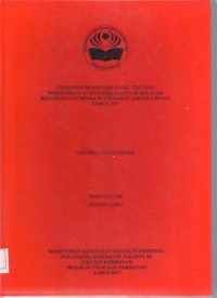 GAMBARAN PENGETAHUAN IBU TENTANG
PERKEMBANGAN MOTORIK BALITA DI WILAYAH
KELURAHAN CEMPAKA PUTIH BARAT
JAKARTA PUSAT TAHUN 2017 (LTA-Bidan+E Book)