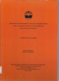 KURANGNYA PENGETAHUAN TENTANG METODE KB IUD 
PASCA PLASENTA PADA NY . E DI PUSKESMAS
KECAMATAN CILINCING 1 Tahun 2016 ( TLA D3 : Kebidanan+E-Book)