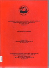 GAMBARAN PENGETAHUAN ANEMIA PADA IBU HAMIL DI PUSKESMAS KECAMATAN JATINEGARA
JAKARTA TIMUR
TAHUN 2017 (LTA-Bidan+E Book)