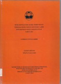 PENDAMPINGAN IBU HAMIL TRIMESTER III
TERHADAP BERAT BADAN BAYI BARU LAHIR
DI PUSKESMAS SENEN JAKARTA PUSAT
TAHUN 2016 (LTA D3:Kebidanan+E-Book)