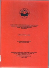 GAMBARAN KARAKTERISTIK REMAJA PUTRI TENTANG PENGETAHUAN MENSTRUASI PADA SISWI KELAS X
DI SMA PLUS PGRI CIBINONG
TAHUN 2018 (LTA-Bidan+E Book)