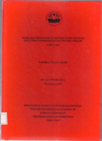 GAMBARAN KESIAPAN FISIK DEWASA AWAL SEBAGAI CALON
IBU PADA MAHASISWA TINGKAT AKHIR PRODI DIII
KEBIDANAN DI POLTEKKES KEMENKES
JAKARTA III TAHUN 2017 (LTA-Bidan + E Book)