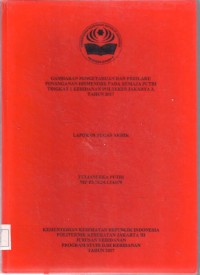 GAMBARAN PENGETAHUAN DAN PERILAKU PENANGANAN DISMENORE PADA REMAJA PUTRI TINGKAT 1 KEBIDANAN POLTEKKES JAKARTA 3,
TAHUN 2017 (LTA-Bidan+E Book)