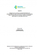 Skripsi keperawatan RKI 2024: Hubungan Gangguan Kognitif Dengan Kemandirian Basic Activity Of Daily Living pada Lansia di panti sosial Tresna werdha budi mulia 3 Jakarta selatan