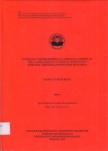 Keperawatan Th. 2019 : Penerapan Teknik Kebebasan Emosional Spiritual Pada Lansia Dengan Gangguan Kebutuhan Istirahat Tidur Dalam Konteks Keluarga